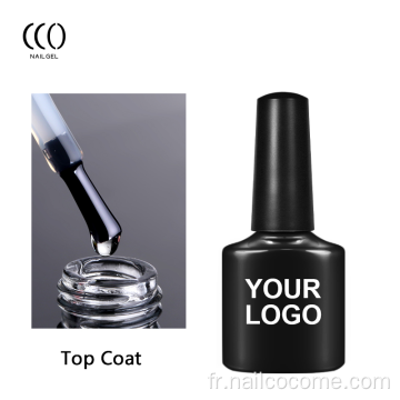 CCO Factory OEM ODM Mateau de base de la couche de finition claire durable pour la beauté des ongles